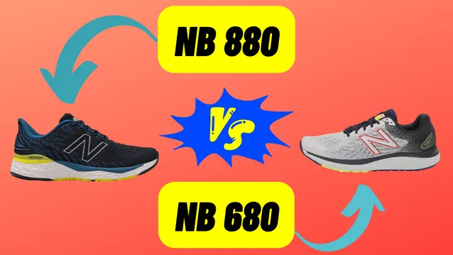 New Balance 880 VS 680