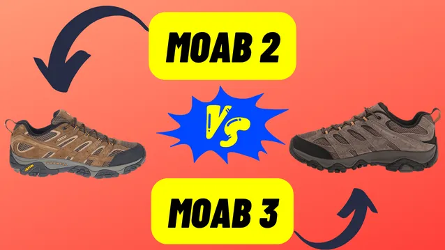 MERREL MOAB 2 VS MOAB 3