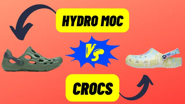 merrel hydro moc vs crocs