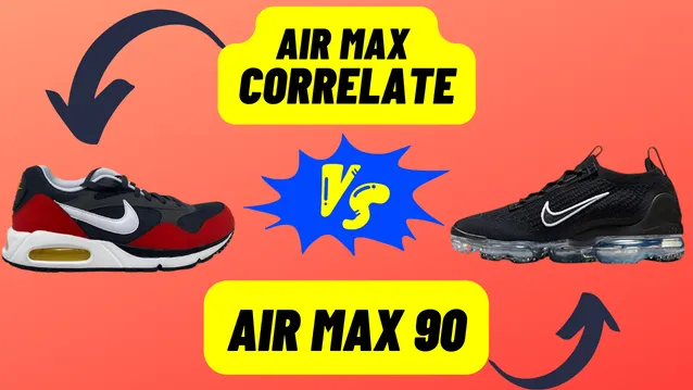 air max correlate vs air max 90