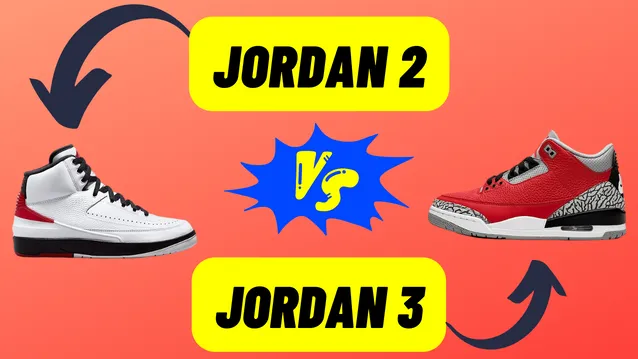 jordan 2 vs jordan 3