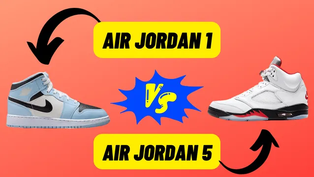 Jordan 1 VS 5